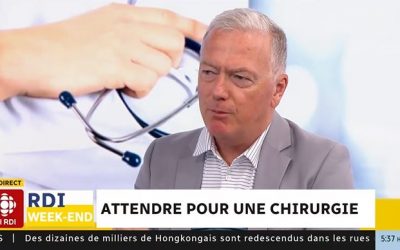 Manque de personnel spécialisé au bloc, Paul Brunet, président du C.A. du Conseil pour la protection des malades, fait le point sur la situation.