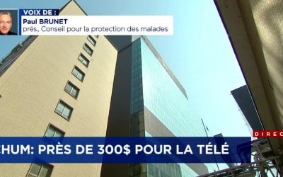 Nouveau CHUM : 289$ par mois pour avoir la télé
