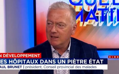 Nos hôpitaux dans un piètre état