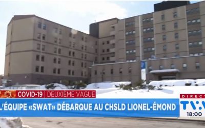 L’équipe « SWAT» débarque au CHSLD Lionel-Émond