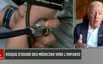 Risque d’exode des médecins, réaction Paul G Brunet du CPM
