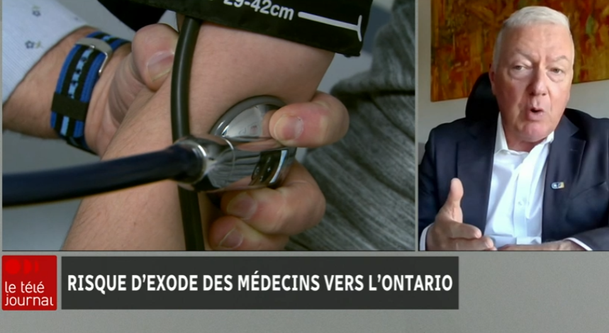 Risque d’exode des médecins, réaction Paul G Brunet du CPM