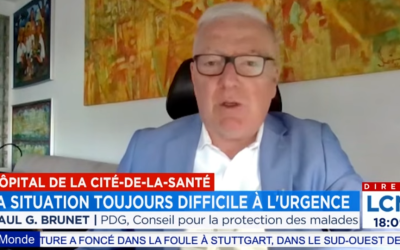 «Même les animaux sont mieux traités que ça», dénonce Paul Brunet, président du Conseil pour la protection des malades